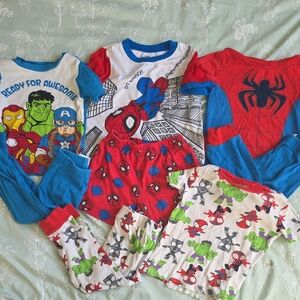 Marvel Spider-Man Amazing Friends Toddler Shirt - Red, Blue, Green